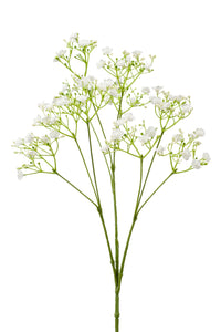 Artificial gypsophila - 1 stem - White