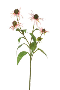 Coneflower artificial - 1 tallo - rosa claro